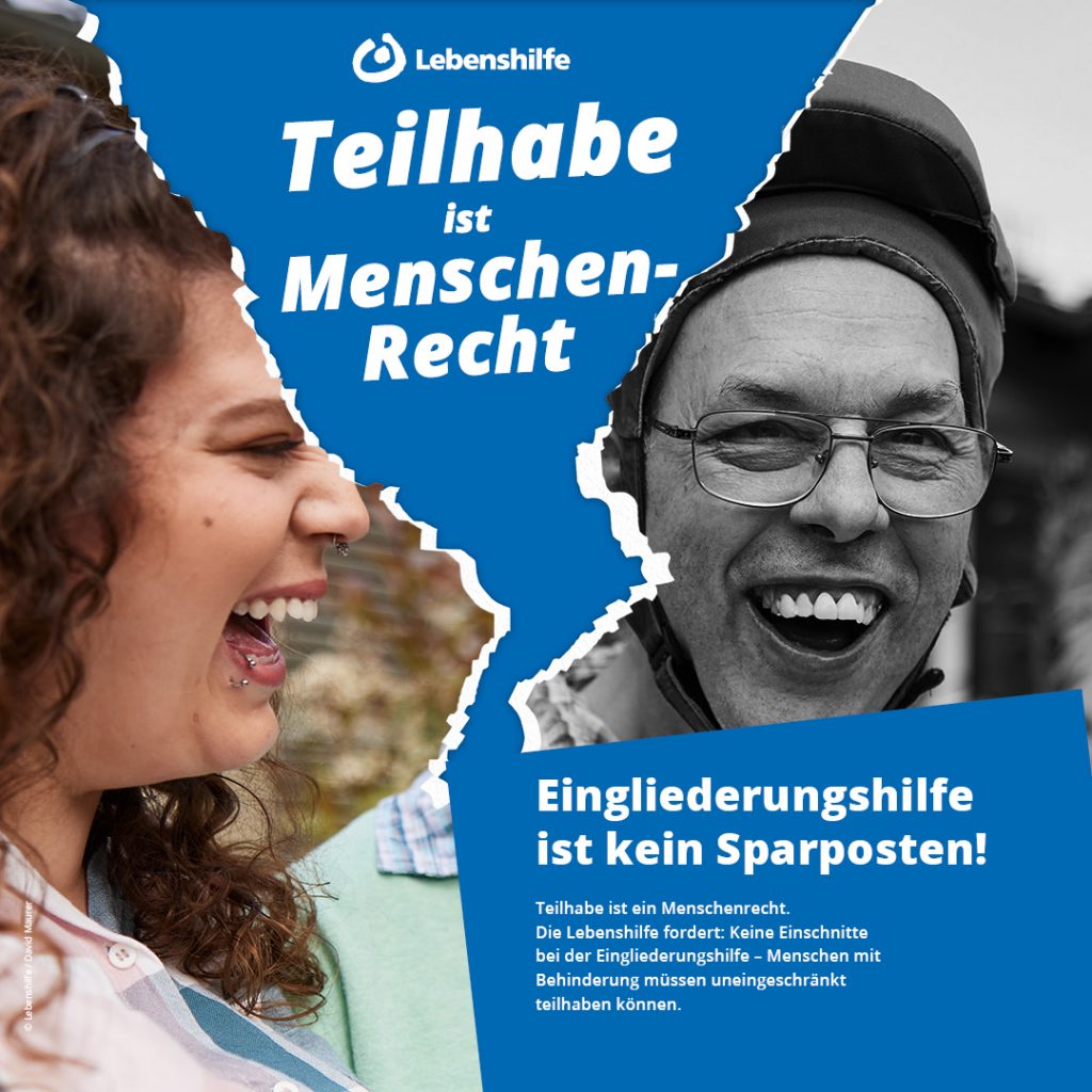Teilhabe ist Menschenrecht