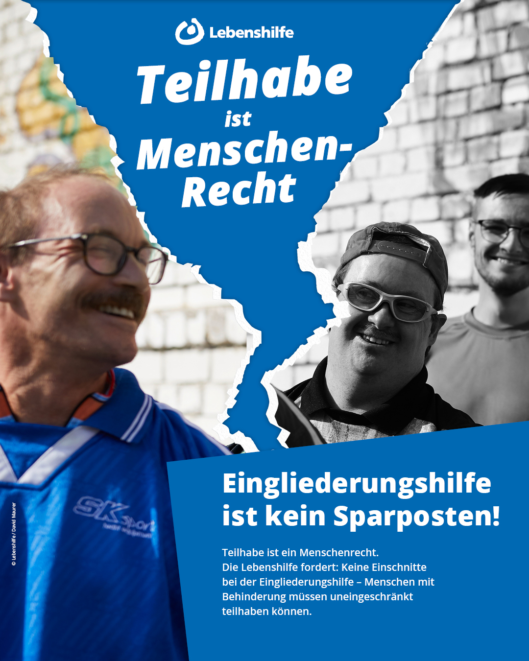 Teilhabe ist Menschenrecht
