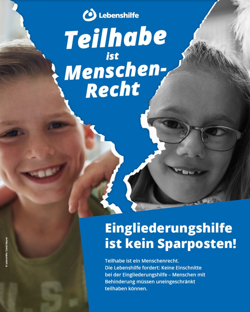 Teilhabe ist Menschenrecht