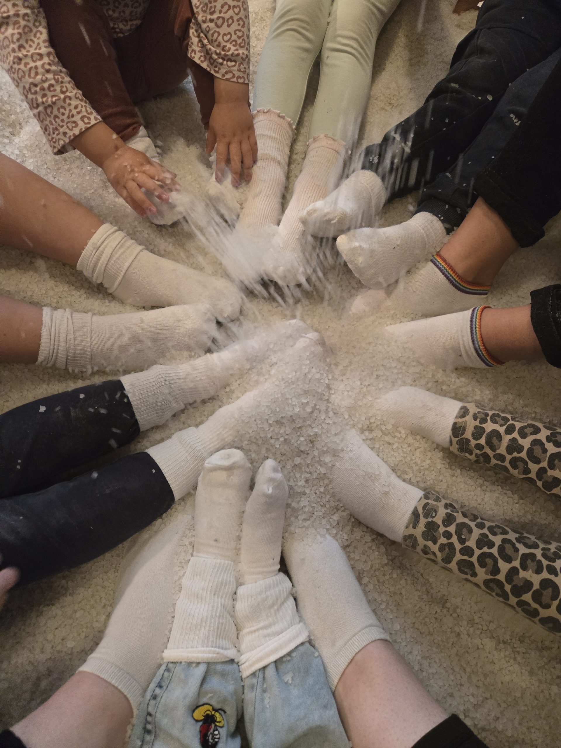 Stadtparkhelden in der Salzgrotte